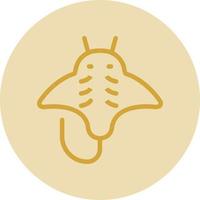 Stingray Vector Icon Design