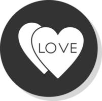 diseño de icono de vector de amor