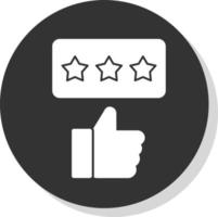 Rating Vector Icon Design