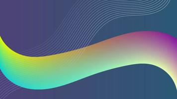 Gradient blending background. Abstract curve wave background. Colorful fluid shape background with waves. Dynamic flow effect. Colorful futuristic gradient. Geometric background photo
