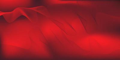 Abstract red wave line background. Elegant bright illustration with gradient. Colorful geometric wave curved lines background. Beautiful wireframe mesh element. Glowing Futuristic technology concept. photo