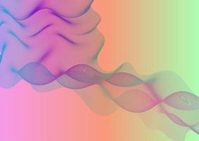 Colorful geometric wave curved lines background. Beautiful wireframe mesh element. Glowing Futuristic technology concept. Flowing wave lines isolated on gradient background. Connection structure. photo