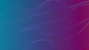 Colorful geometric wave curved lines background. Beautiful wireframe mesh element. Glowing Futuristic technology concept. Flowing wave lines isolated on gradient background. Connection structure. photo