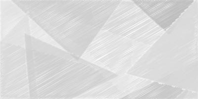 Abstract gray white background with white triangle in random pattern. Scatter falling gray triangle scratch line. photo