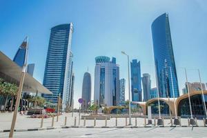 View of the Financial Center of Doha photo