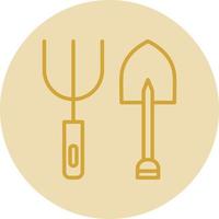 Pitchfork Vector Icon Design