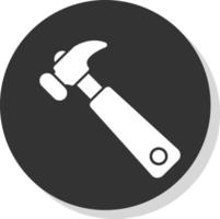 Hammer Vector Icon Design