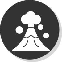 Volcano Vector Icon Design