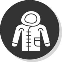 Coat Vector Icon Design