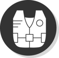 Life Jacket Vector Icon Design