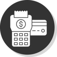 Pos Terminal Vector Icon Design