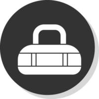 Duffle Bag Vector Icon Design