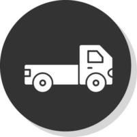 Pickup Truck Vector Icon Design