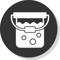 Bucket Vector Icon Design