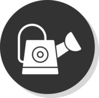 Watering Can Vector Icon Design