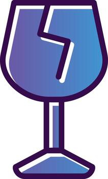 diseño de icono de vector frágil