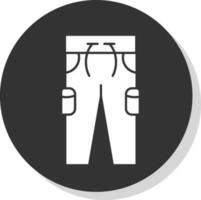 Trouser Vector Icon Design