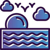 Ocean Vector Icon Design