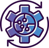 Processing Vector Icon Design