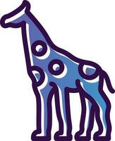 Giraffe Vector Icon Design