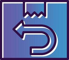 Return Vector Icon Design