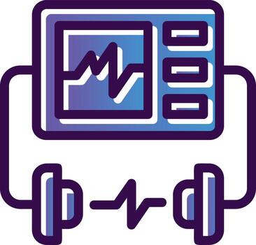 Defibrillator Vector Icon Design