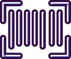 Bar Code Vector Icon Design