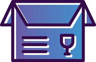 Open Box Vector Icon Design