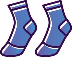 Socks Vector Icon Design