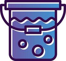 Bucket Vector Icon Design