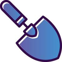 Trowel Vector Icon Design