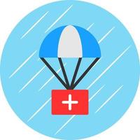 Airdrop Vector Icon Design