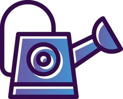 Watering Can Vector Icon Design