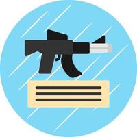 Knocked Out Vector Icon Design