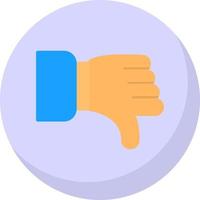 Dislike Vector Icon Design