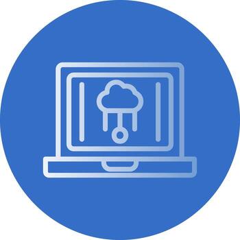 diseño de icono de vector computacional