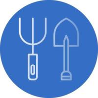 Pitchfork Vector Icon Design