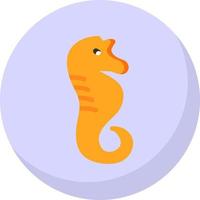 Seahorse Vector Icon Design