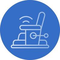 Electric Chair Vector Icon Design