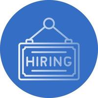 Hiring Vector Icon Design