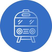 diseño de icono de vector de tren