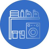 Laundry Room Vector Icon Design