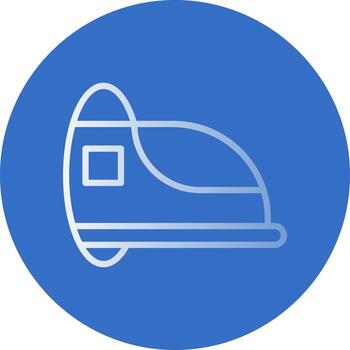 diseño de icono de vector de hiperloop