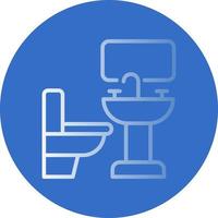 Toilet Vector Icon Design