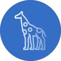 Giraffe Vector Icon Design