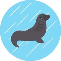 Seal Vector Icon Design