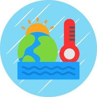 Global Warming Vector Icon Design