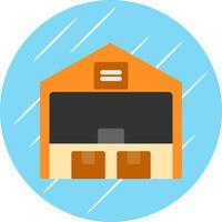 Ware House Vector Icon Design