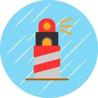 Lighthouse Vector Icon Design