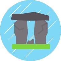 diseño de icono de vector de stonehenge